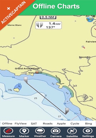 Seychelles - GPS Map Navigator screenshot 2