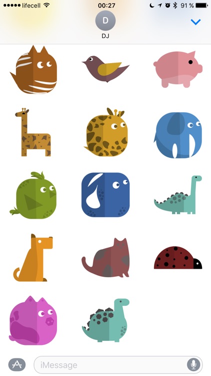 Simple Animal Stickers screenshot-4