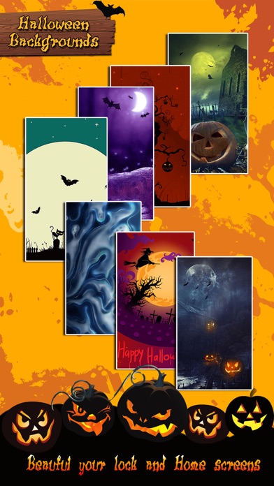 How to cancel & delete Halloween Wallpapers HD - Pumpkin, Scary & Ghost Background Photo Booth for Home Screen from iphone & ipad 3