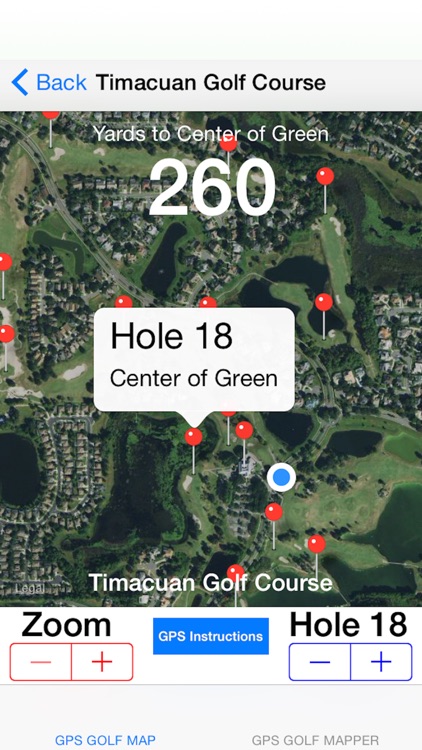 GPS Golf Map