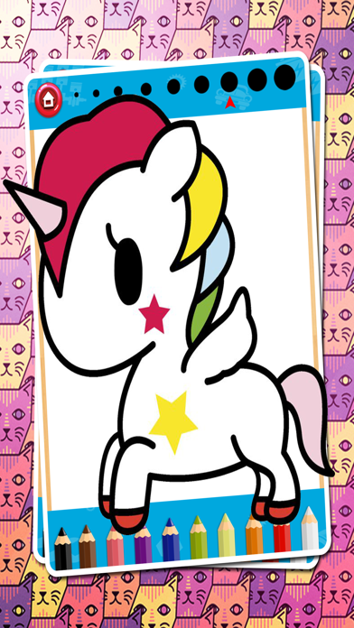 Little Pony Coloring Book Princess Painting - Preschool Toddlers Kids For Drawing Screenshot on iOS