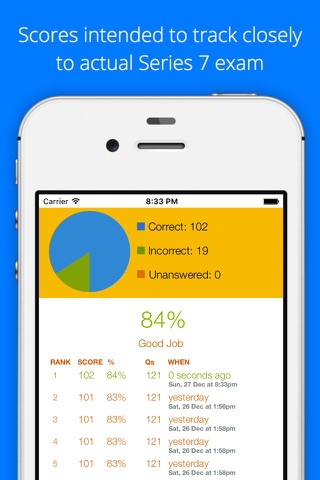 Series 7 Exam Simulator screenshot 4