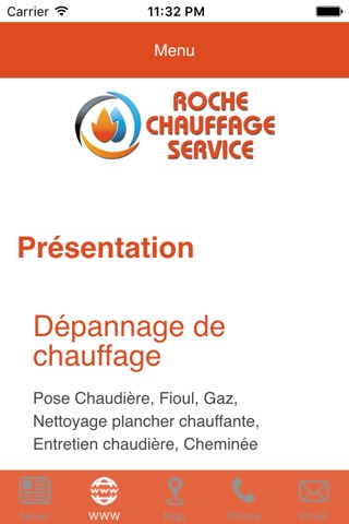 Roche Chauffage Service screenshot 2