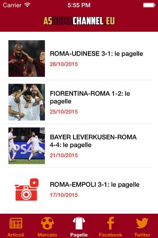 ASRomaChannel.eu screenshot 2