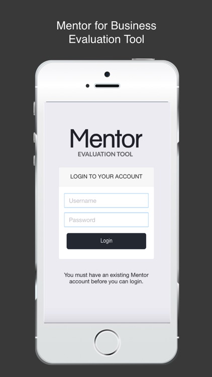 Mentor | Evaluation Tool