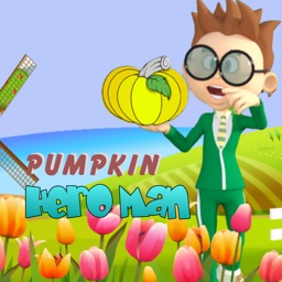 Hero man pumpkin stick jump games for free