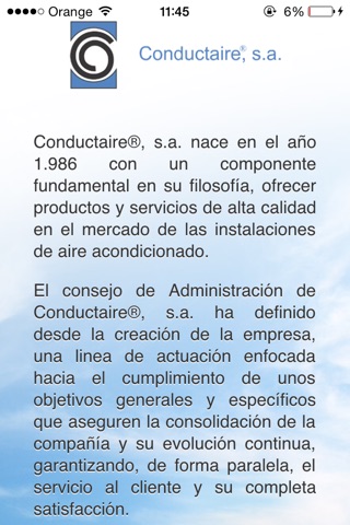 Conductaire screenshot 2