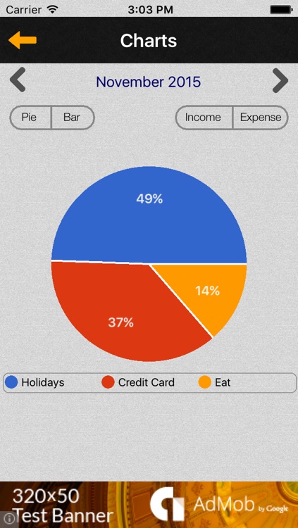My Spendings Tracking