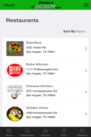 Angelo Delivery Restaurant Delivery Service screenshot 2