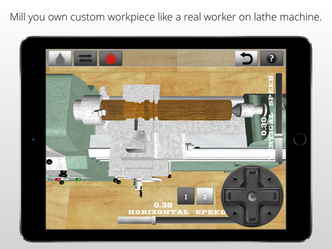 Lathe Worker: 3D Machine Simulator screenshot 3