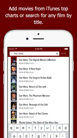 Game screenshot moviElect - Decide Which iTunes Movie or Rental to Watch for TV & Mobile hack