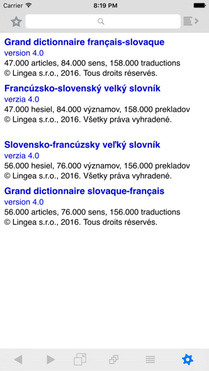 Lingea Francúzsko-slovenský veľký slovník(圖1)-速報App