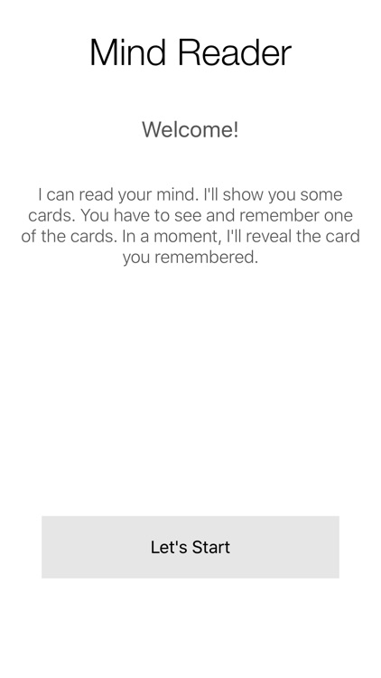 Mind Reader (Card Guessing Magic Trick)
