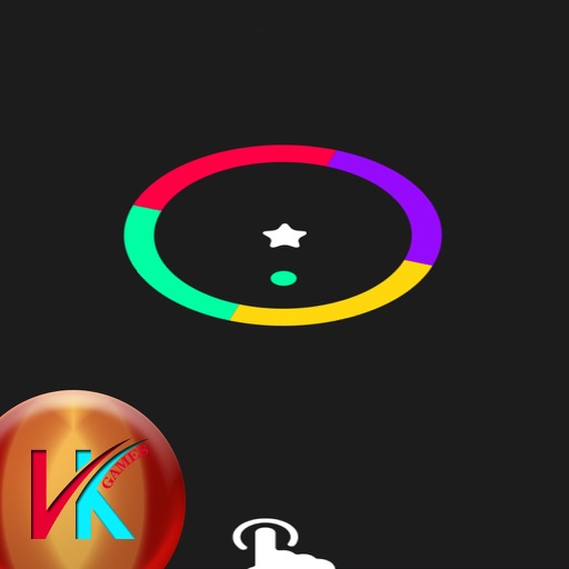 Tap The Coloring Ball Skill Game iOS App