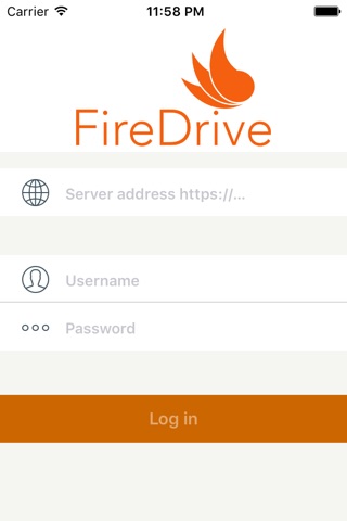 SparkCore FireDrive screenshot 2