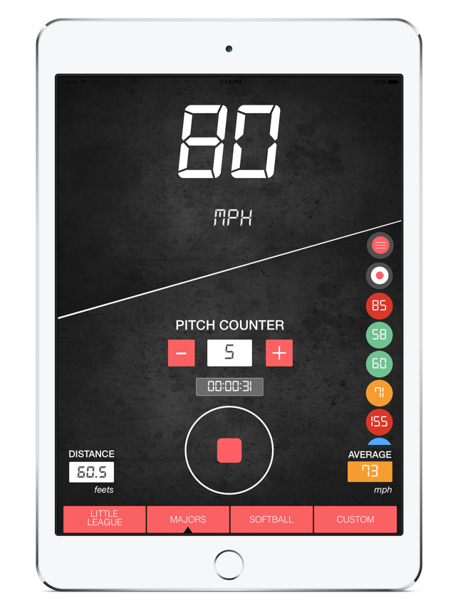 Baseball Speed Radar Gun HD(圖3)-速報App