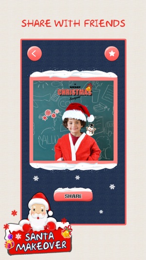 Christmas Makeover FREE - Santa Claus Photo Editor to Add Ha(圖4)-速報App