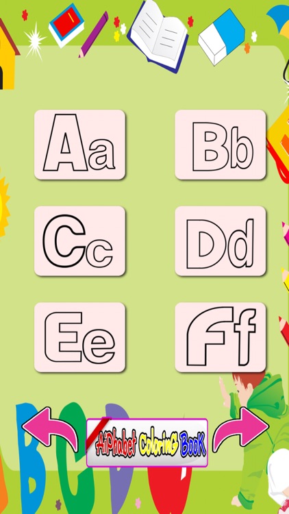 ABC Alphabet Color Book