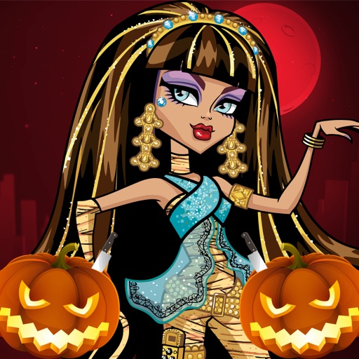 Halloween Costume Girl Dress Up Icon