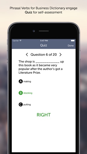 Phrasal Verbs for Business(圖4)-速報App