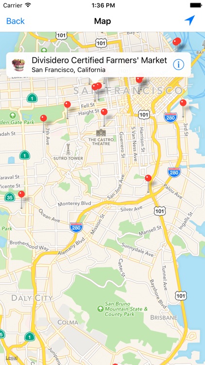 Farmers' Market Locator
