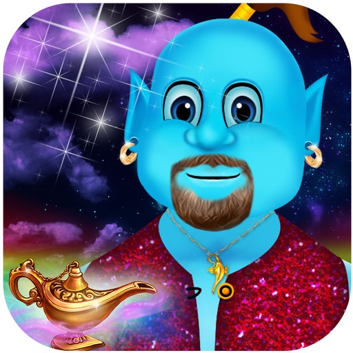 Genie hair Salon game - free hair dresser salon - magical makeover and dressup Icon