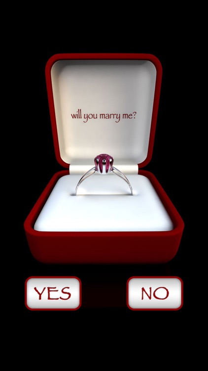 Will You Marry Me ?¿