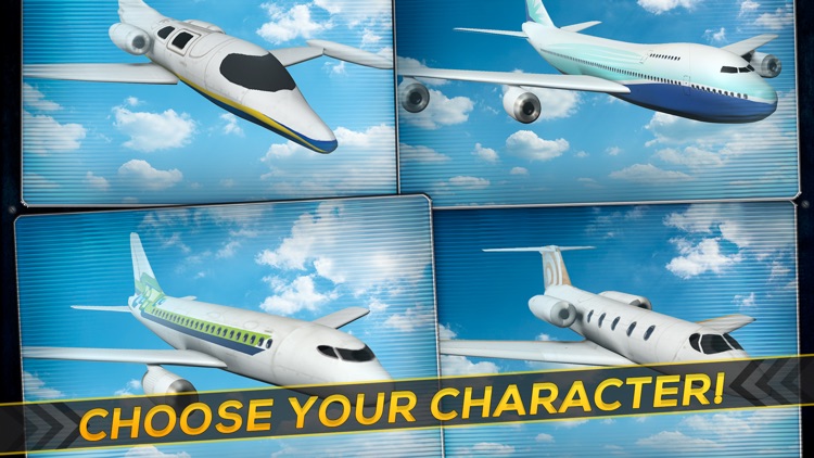 3D Infinite Airplane Flight - Free Plane Racing Simulation Game screenshot-3
