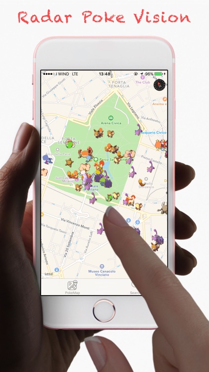 iPokeGoMap - Live Map Radar for Pokémon GO