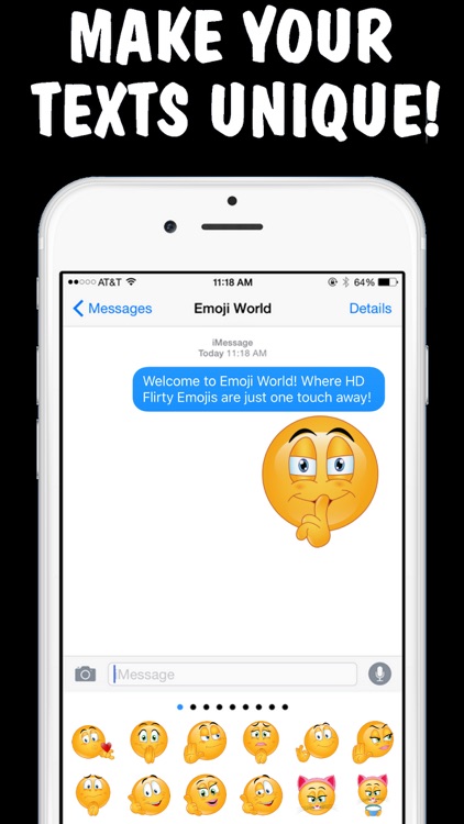 Flirty Emojis 2 Keyboard - New Emojis by Emoji World screenshot-3