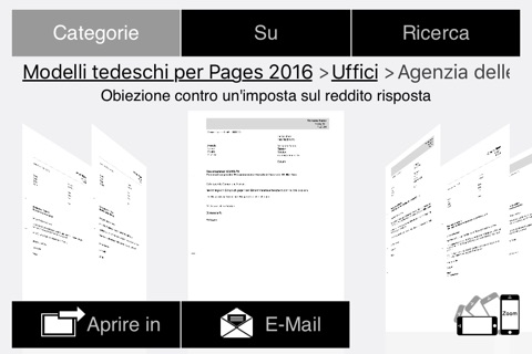 German Templates for iWork 2016 screenshot 3