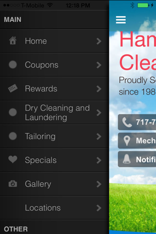 Hampden Cleaners screenshot 2