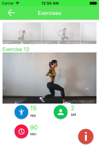 Free Leg, Butt and Thigh Workout Exercises screenshot 3