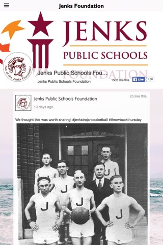 Jenks Foundation screenshot 2