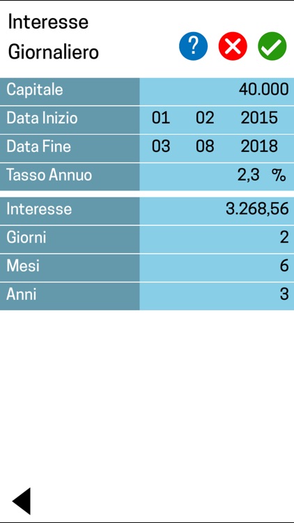 Calcolo Rate e Interessi