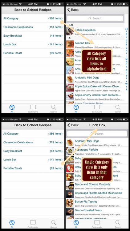 Back to School Recipes screenshot-3