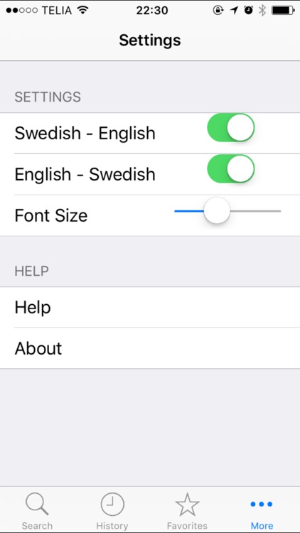 Dict.SE Swedish - English - Swedish dictionary (lexikon) screenshot-4