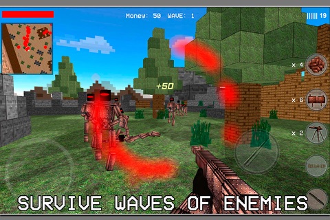 Block War Metal 3D - Shooter screenshot 3