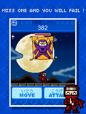 GoGo Tap ! Ninja Shuriken Beat The Villain Assassins HD screenshot 4