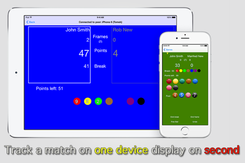 Snooker Scoreboard Pro - náhled