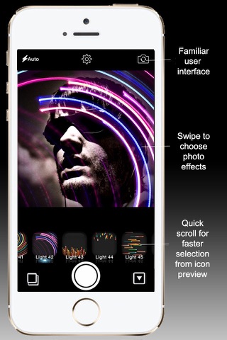Fotocam Light - Photo Effect for Instagram screenshot 2