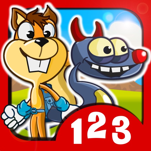 Monster Numbers: Math learning games with additions and subtractions for school age kids Icon