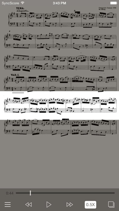 How to cancel & delete Mozart Variations for piano from iphone & ipad 2