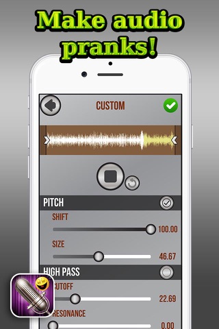Voice Changer Prank – Use Funny Audio Effects To Change The Way You Sound screenshot 4