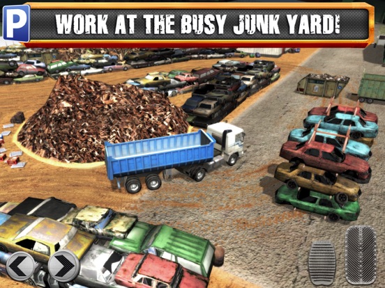 Скачать Junk Yard Trucker Parking Simulator АвтомобильГонки ИгрыБесплатно