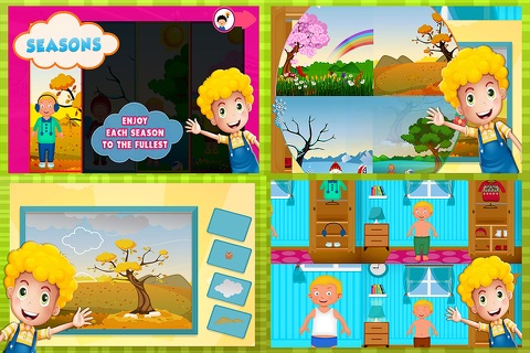 Kids Season Learning-Toddlers Learn Four Seasons with Fun Autumn,Winter,Spring and Summer Activities screenshot 4