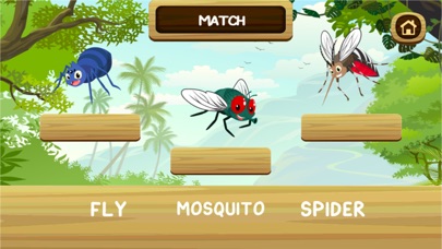 Insect Vocabulary Words English Language Learning Game for Kids ,Toddlers and Preschoolers 1.0 IOS -