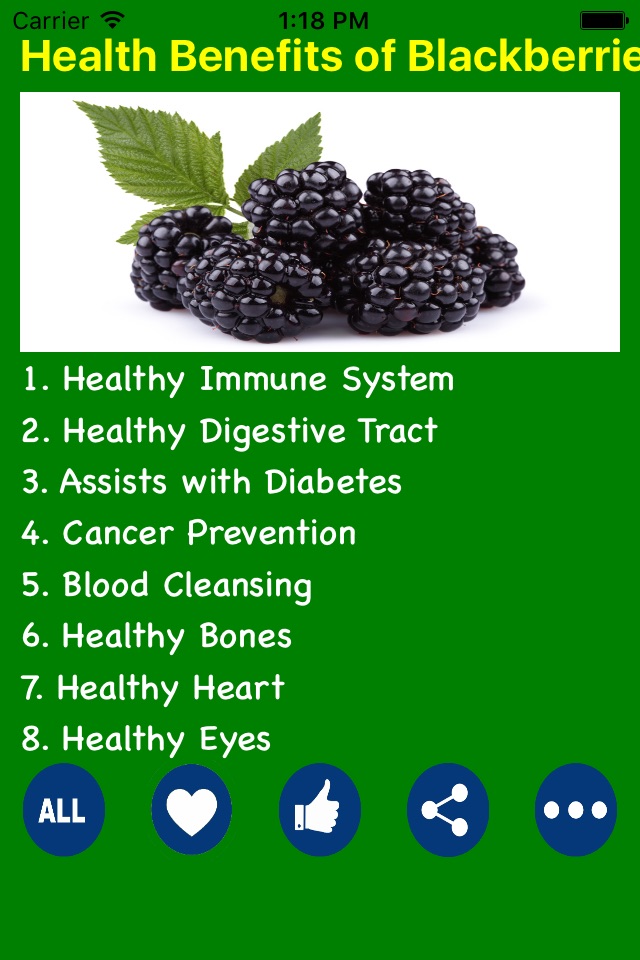 Benefits of Fruits and Vegetables screenshot 3