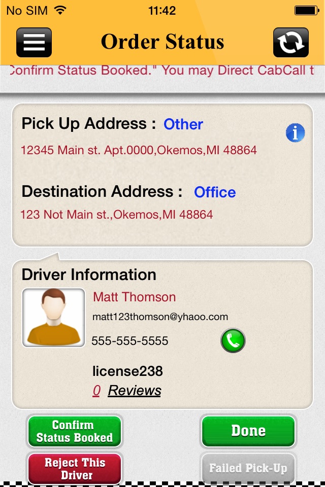 Direct CabCall screenshot 3