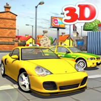 3d Taxi car driver Parking simulator free games sur PC